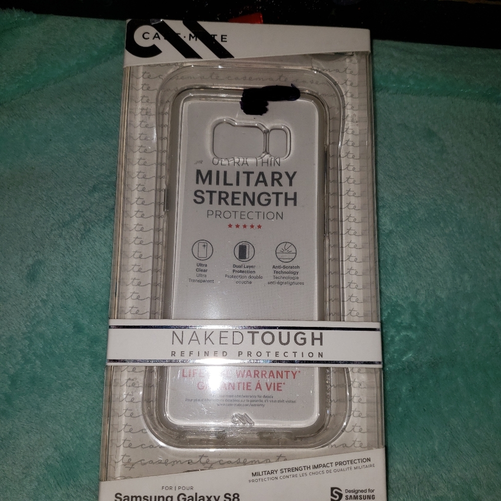 New CaseMate Naked Tough Samsung S8